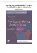 ALL Complete Varcarolis Essentials of Psychiatric Mental Health Nursing 5th Edition Fosbre
