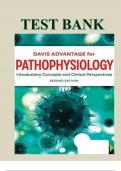 Pathophysiology Introductory Concepts and Clinical Perspectives 2nd Edition Capriotti Test Bank 2024