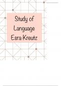 Samenvatting The Study of Language 7th Edition -  Study of language
