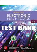 Test Bank For Integrated Electronic Health Records 4th Edition All Chapters - 9781260082265