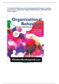 Test Bank & Solution manual for Organizational Behaviour: Concepts,  Controversies, Applications, Eighth Canadian Edition (8th Edition) by  Nancy Langto