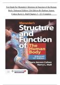 Test Bank For Memmler's Structure & Function of the Human Body, Enhanced Edition 12th Edition By Barbara Janson Cohen; Kerry L. Hull ( ) / 9781284268317 / Chapter 1-21 / Complete Questions and Answers A+