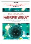Test Bank for Davis Advantage for Pathophysiology Introductory Concepts and Clinical Perspectives 2nd Edition by Theresa Capriotti |All Chapters,  Year-2024|