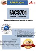 FAC3701 Assignment 1 (WRITTEN) Semester 1 2024 - 1 DUE 1 April 2024