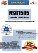 NSO1505 Assignment 3 (COMPLETE ANSWERS) Semester 1 2024