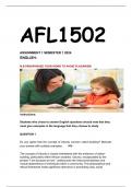 AFL1502 ASS 1 SEME 1 2024