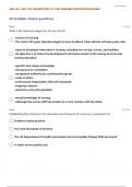 NR-103: | NR 103 TRANSITION TO THE NURSING PROFESSION SELF TEST 19  QUESTIONS WITH 100% CORRECT ANSWERS