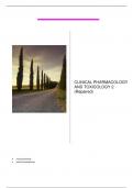 CLINICAL PHARMACOLOGY AND TOXICOLOGY 2 Q&A