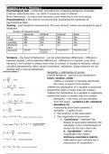 Psychometrics Summary (with theory, formulas)