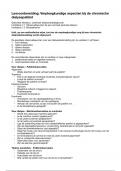 Samenvatting: Leerdoelen - verpleegkundige aspecten bij de chronische dialysepatiënt (EPA 1)