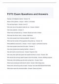 FCTC  Exam Bundle 2024