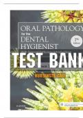 TEST BANK ORAL PATHOLOGY FOR THE DENTAL HYGIENIST 7TH EDITION BY IBSEN 