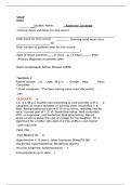 NUR 5153 FNP SOAP note new template