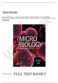 Test Bank For Microbiology: An Introduction 13th Edition by Gerard Tortora||ISBN NO:10,0134605187||ISBN NO:13,978-0134605180||All Chapters||Complete Guide A+||Latest Update.