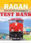 TEST BANK for Microeconomics 16th Canadian Edition by Christopher Ragan 