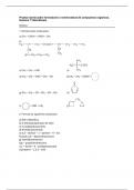 Examenes Química orgánica 1º Bachillerato