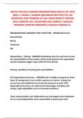 SNCOA LDR 301S LEADING ORGANIZATIONS,SNCOA LDR -301S MOD 1 LESSON 1 LEADING ORGANIZATION EFFECTIVE ON BOARDING AND TRAINING ACTUAL EXAM NEWEST VERSION 2024 COMPLETE 85+ QUESTIONS AND CORRECT DETAILED ANSWERS (VERIFIED ANSWERS) |ALREADY GRADED A+.
