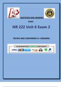 NR 222 Unit 6 Exam 2