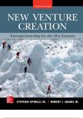 NEW VENTURE CREATION Entrepreneurship for the 21st Century 10 EDITION