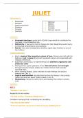 GRADE 9 APPROVED! Summary AQA GCSE English Literature: 'Romeo and Juliet'- Key Character Profiles/Analysis