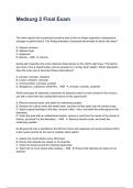 Medsurg 2 Final Exam Questions And Answers 