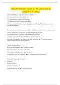 CNA Prometric Exam 2 | 55 Questions & Answers| A+ Pass
