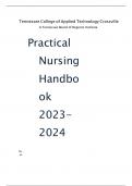 Practical Nursing Handbook 2023- 2024
