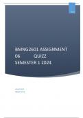 MNG2601 ASSIGNMENT 6 SEMESTER 1 2024 SOLUTION
