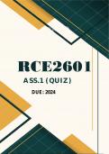 RCE2601 Assignment 1Quiz 2024 (1)