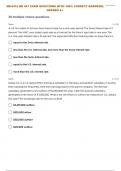 NR-447: NR 447 TEST 3 REVIEW QUESTIONS WITH 100% CORRECT ANSWERS| GRADED A+