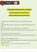 2024 HESI EXIT RN V6 EXAM WITH NGN QUESTIONS AND ANSWERS, 100% VERIFIED NEWEST VERSION.
