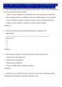PSYC 3082 Chapter 11 PERSONALITY DISORDERS Exam Questions and Answers Graded A+ New Update 2023/2024