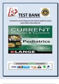 Test bank for current diagnosis and treatment pediatrics twenty 