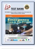 TEST BANK For Nancy Caroline's Emergency Care in the Streets, 9th 