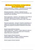 MN Board of Dentistry Jurisprudence Exam 2024 Review
