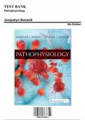 Test Bank: Pathophysiology 6th Edition by Banasik - Ch. 1-54, 9780323354813, with Rationales