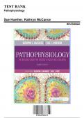 Test Bank: Pathophysiology, 8th Edition by McCance - Chapters 1-50, 9780323583473 | Rationals Included