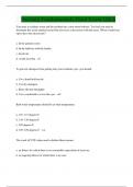 Nursing Fundamentals Final Exam Q&A 