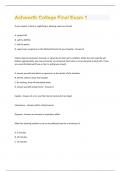 Ashworth College Final Exam 1 Questions And Answers.