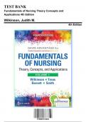 Comprehensive Test Bank for Fundamentals of Nursing Theory Concepts and Applications, 4th Edition by Wilkinson, 9780803676862, Encompassing Chapters 1 to 46 | Rationals Provided