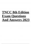 TNCC 8th Edition Exam Questions And Answers