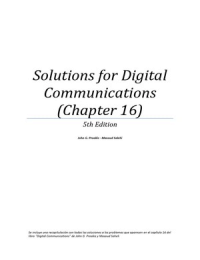 (Capítulo 16) - Soluciones a los problemas "Digital Communications" (John G. Proakis)