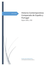 Historia Contempotánea Comparada de España y Portugal