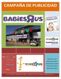 Estrategia publicitaria Babies'R'us