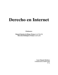 Derecho de la Comunicación en Internet