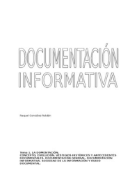 Documentación informativa