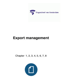 Export Management Summary