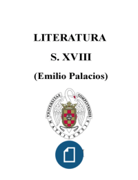 Literatura XVIII. Prf. Emilio Palacios