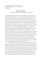 CTI: Final Essay 