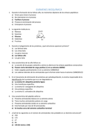 Exámenes tests Bioquímica I (2º parcial)